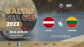 Baltic Sea Cup 2023 Latvia  Lithuania  DEC 29 [upl. by Heti]