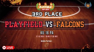 PLAYFIELD CUP 2024 PLAYFIELD VS FALCONS KU16 PUTRA [upl. by Okiam]