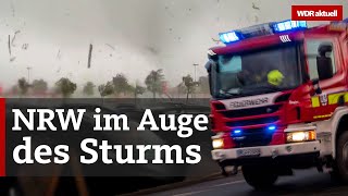 3mal Tornado in NRW So heftig war der Sturm um Paderborn Lippstadt amp Höxter  WDR Aktuelle Stunde [upl. by Eelidnarb70]