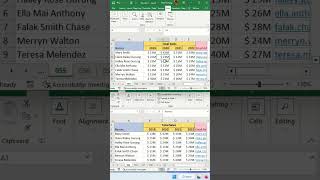 Combine Multiple Excel Files into one shorts [upl. by Esydnac]