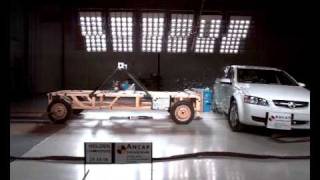 Holden Commodore Omega 2008 ANCAP Crash Test 5 stars [upl. by Ahtnicaj]