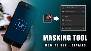 How to Use Lightroom Mobile Masking tool  Masking tool update Lightroom  SR Editing Zone [upl. by Clair]