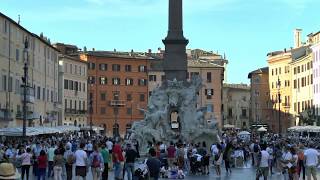 Piazza Navona Rome Italy [upl. by Nivad]