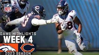 Denver Broncos vs Chicago Bears  2023 Week 4 Game Highlights [upl. by Ursula]