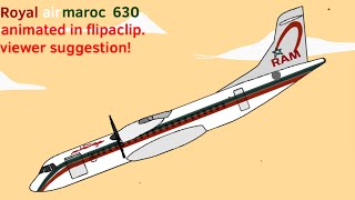 Royal air maroc Air 630 ATR crash StanilandAviationandOSC [upl. by Crudden735]