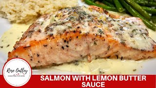 How to cook Salmon with Lemon Butter Sauce [upl. by Oiracam]