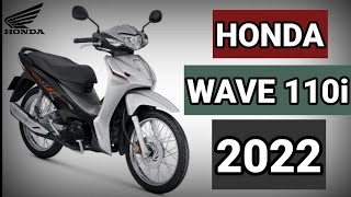 NEW HONDA WAVE 110 i PREVIEW COLORS AND DESIGN 2022 [upl. by Nanete151]