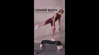 Lower Body Exercises  Reebok Deck [upl. by Runstadler]