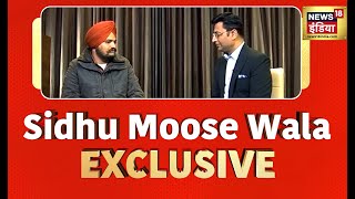 Punjab Election 2022  Sidhu Moose Wala Exclusive Interview With Kishore Ajwani [upl. by Rawley892]