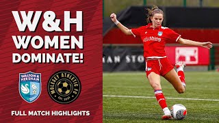 WampH Women Dominate  WampH vs Molesey Athletic  Full Highlights [upl. by Leibman360]