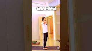 curvical pain ke liye exercise yoga youtubeshorts fitness trending shorts therapy Iyengar [upl. by Caine267]