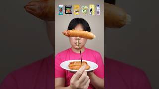 EATING RANDOM FOOD FROM CONVENIENCE STORE asmr mukbang [upl. by Alaek]