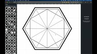 Logo Art  Hexagon Shape Logo Design Process [upl. by Ailongam339]