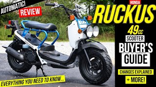 New Honda Ruckus Review  Best Scooter to Buy for Saving  at the Gas Pump [upl. by Goldfarb464]