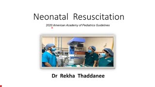 Neonatal Resuscitation Part1  2020 American Academy of Pediatrics Guidelines  Pediatrics [upl. by Alroi29]