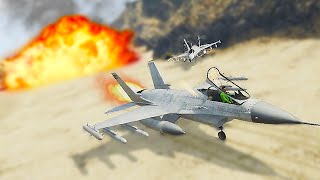 Impossible Jet Heist GTA 5 Funny Moments [upl. by Canotas]