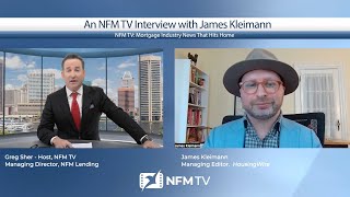 An NFM TV interview with James Kleimann Regarding Verdict in Burnett v NAR [upl. by Dreddy]