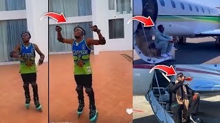 Private Jet Wahala between Asake and Medikal  Shatta Wale display his skating skills in MDKs house [upl. by Eelhsa]