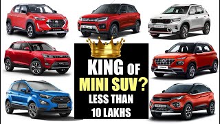 மினி SUV கிங் Mini SUV KING Less than 4m  Less than 10 Lakhs  Tamil [upl. by Kciredorb578]