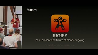 Rigify past present and future of Blender rigging — Blender Conference 2024 [upl. by Mulvihill]