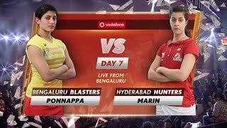 Much awaited  Ashwini Ponnappa vs Carolina Marin  Badminton match [upl. by Arraet]