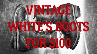 Vintage Whites Boots for only 100 [upl. by Nevins273]