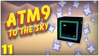 Minecraft ATM9 To The Sky  Ep 11  Digital Nether Stars [upl. by Arrahs15]