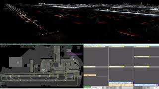 EGKKGND  Gatwick Ground  Vatsim UK ATC  3001  Towerview Part 3 [upl. by Navannod]