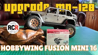 Pasang HOBBYWING Fusion Mini16 di MN128 JEEP Rubicon‼️ ada semutnya gaesss [upl. by Ricki]