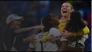 U S Womens Soccer Team Wins 5th Gold at Paris Olympics [upl. by Shoshanna]