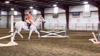 101224 iceman cross rails class meadow amp Rowe schooling show prairie rose arena Elkhart IA [upl. by Knipe568]