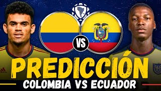 COLOMBIA vs ECUADOR • Eliminatorias Sudamericanas Mundial 2026 • Predicción y Pronóstico 2024 [upl. by Atiluj681]