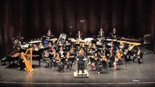 UNC Symphony Band  Divertimento for Winds amp Percussion by Roger Cichy [upl. by Yellah]