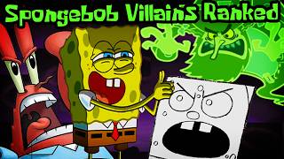 Worst to Best Spongebob Villains [upl. by Mcclees]