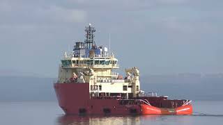 LEADER LEAVING CROMARTY FIRTH [upl. by Eirok9]