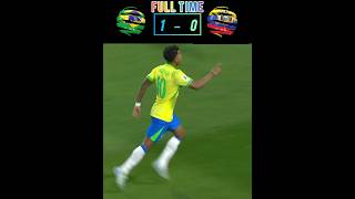 Brazil🇧🇷🔥 vs 🇪🇨🔥 Ecuador 2024 1–0 gool Highlights  football short footballshorts [upl. by Laurette]