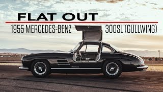 1955 MercedesBenz 300SL Gullwing was meant to be driven like a race car  Flat Out  Ep 5 [upl. by Bertha331]