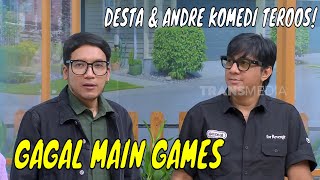 Desta amp Andre Taulany Gak Mau Main Games Host Bingung  OBROLAN TIAP WAKTU 161124 Part 2 [upl. by Dnomaj]