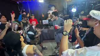 SmugglazOFFICIAL amp flictg  Nakakamiss Lang Kasi Live Performance  187 Mobstaz Christmas Party [upl. by Neilson]