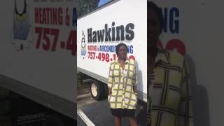 Testimonial from Consetta at Hawkins Heating and Air Conditioning [upl. by Sula692]