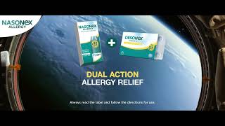 Dual Action with Nasonex Allergy and Desonex 6 sec [upl. by Ahsiled305]