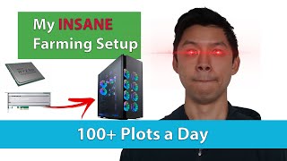 My INSANE Chia SETUP  100 Plots a Day [upl. by Latouche]