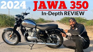 2024 JAWA 350  First Ride Experience amp InDepth Review [upl. by Tania243]