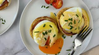 Classic Eggs Benedict Recipe [upl. by Delia96]