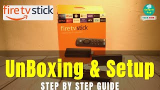 Unboxing amp Setup of Amazon Fire TV Stick 4KHD Complete Guide [upl. by Kono]