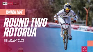 LIVE  Round Two  2024 UCI BMX Racing World Cup [upl. by Edison684]