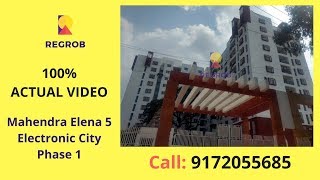 Mahendra Elena 5 Electronic City Phase 1  Actual Video  Call 91 8448496407 [upl. by Had]