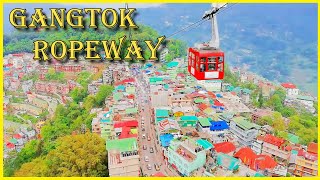 Gangtok Ropeway  Cable Car Ride in Gangtok Sikkim  Gangtok Ropeway Ticket Price [upl. by Mera2]