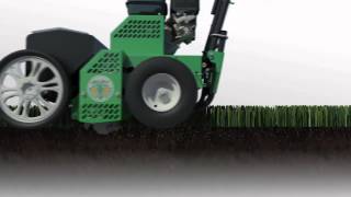 How Does OverSeeding and Mechanical Seeders Work For Grass Seeding [upl. by Aicital]