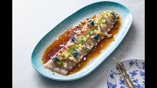 Kingfish Sashimi with Ponzu Dressing [upl. by Gnoud214]